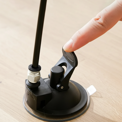 Interaktives Katzenspielzeug mit Saugnapf & Feder – Stundenlanger Spielspaß