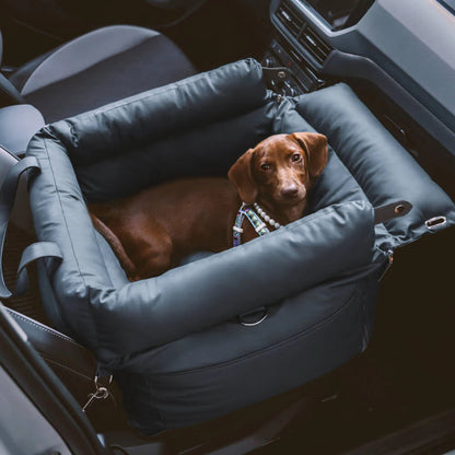 Autositz & Reise-Bett für Hunde aus Kunstleder – Urban Voyager