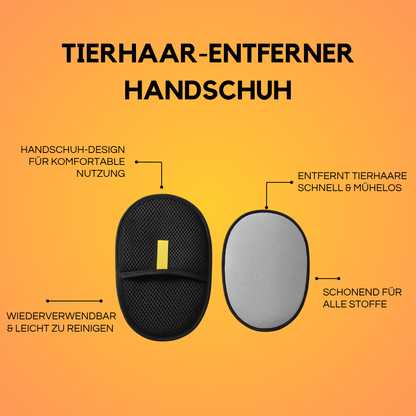 Tierhaar-Entferner Handschuh - Saubere Möbel & Kleidung