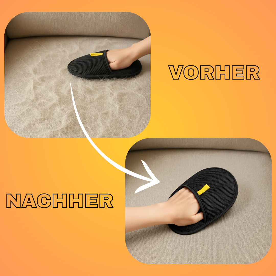 Tierhaar-Entferner Handschuh - Saubere Möbel & Kleidung