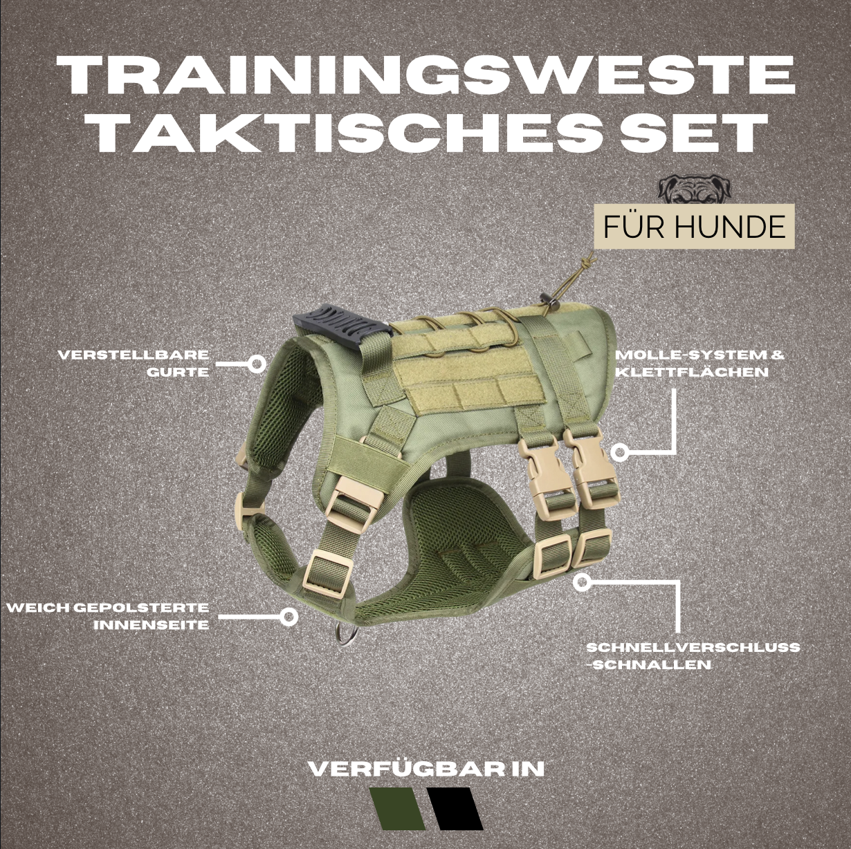 Trainingswest/Geschirr Taktisches Set