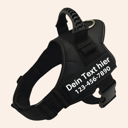 Individueller Klettpatch mit Name & Nummer