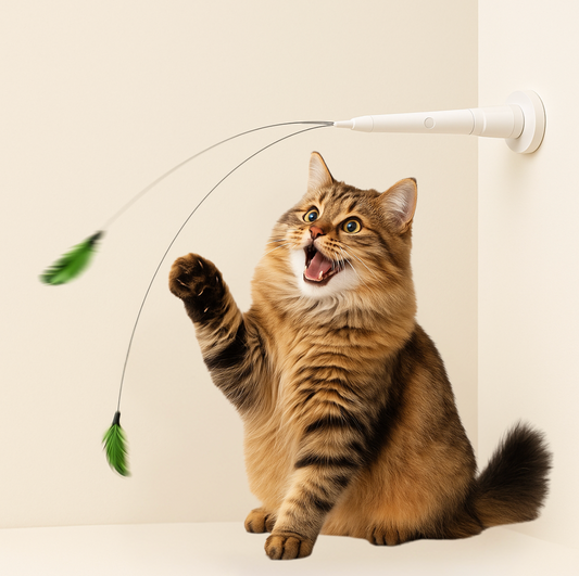 Selbstbewegendes 2 in 1 – Hand- & Wandspielzeug