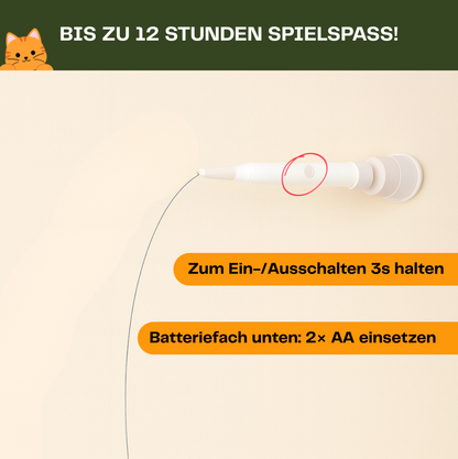 Selbstbewegendes 2 in 1 – Hand- & Wandspielzeug