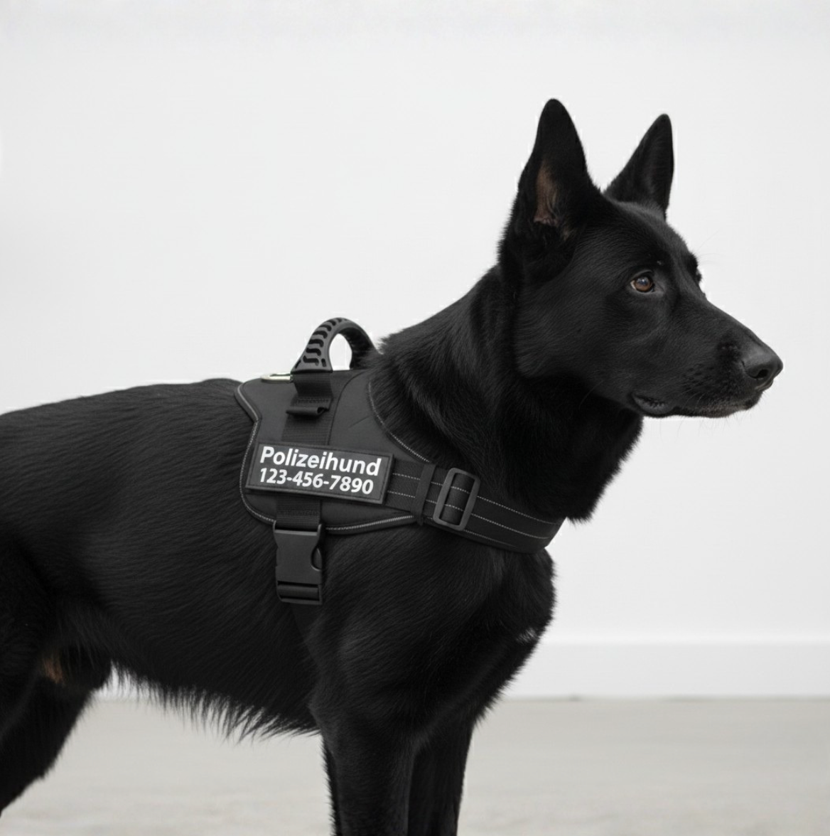 Personalisierbares Anti-Zug Hundegeschirr | Verstellbar & Hochwertig | für Kleine & Große Hunde