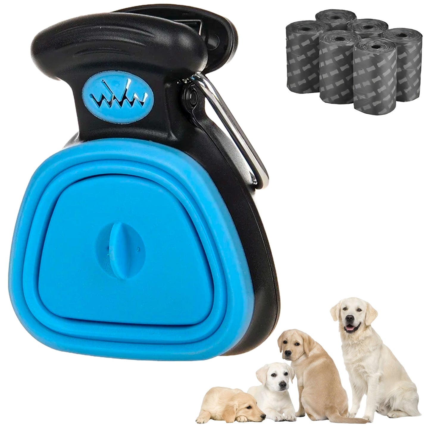 Fell & Pfoten - Pooper Scooper Kotsammler, hygienische Revolution für Hundehalter